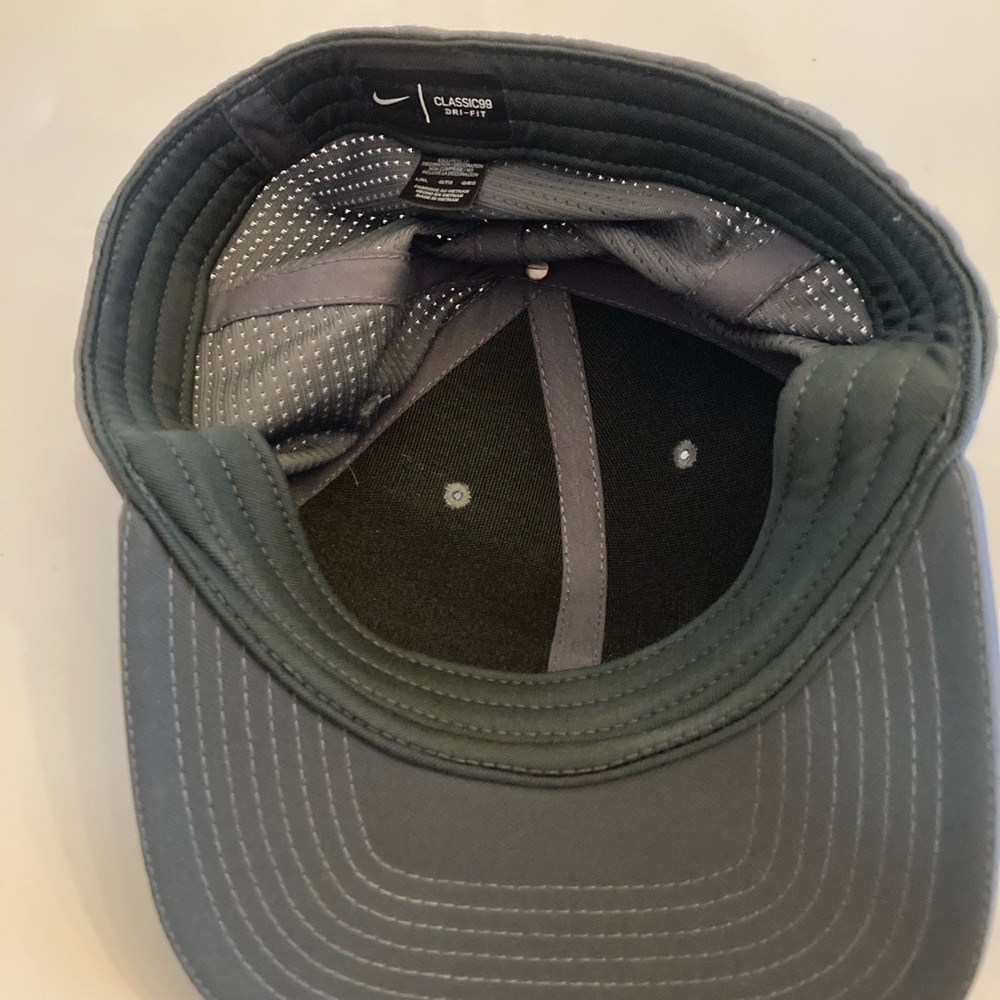 Nike Classic99 Dark grey hat with white Logo. L/XL - Picture 4 of 6